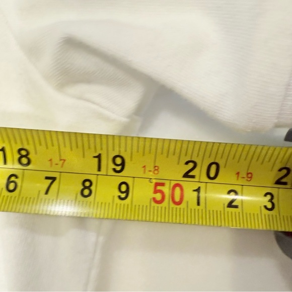 Armani Exchange Men’s Polo Shirt White Cotton Spandex Zip Close Sz M - Picture 8 of 14